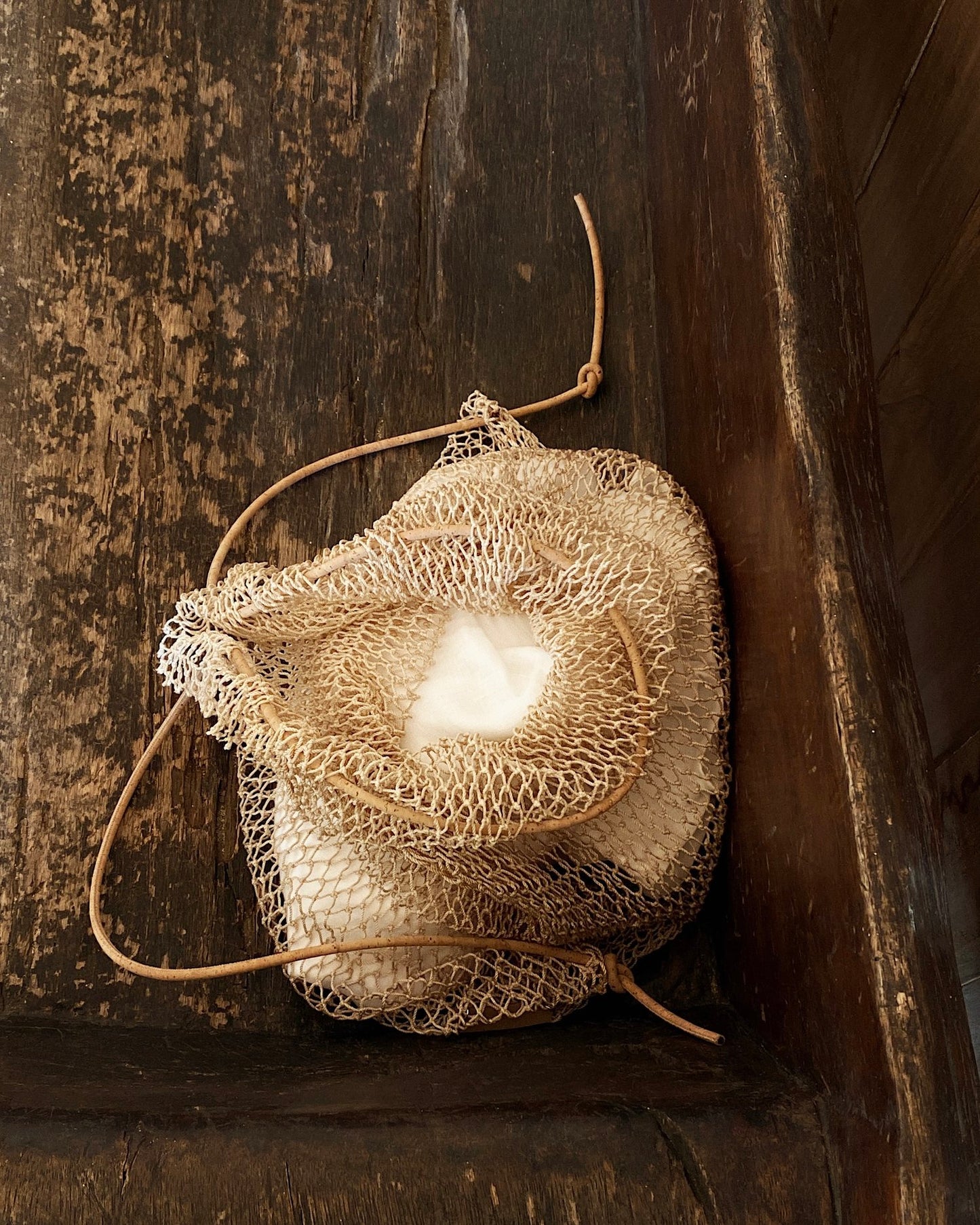 Fishnet bag |  Fringe