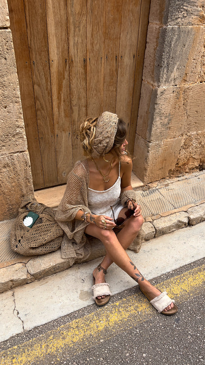 Gaia wrap skirt