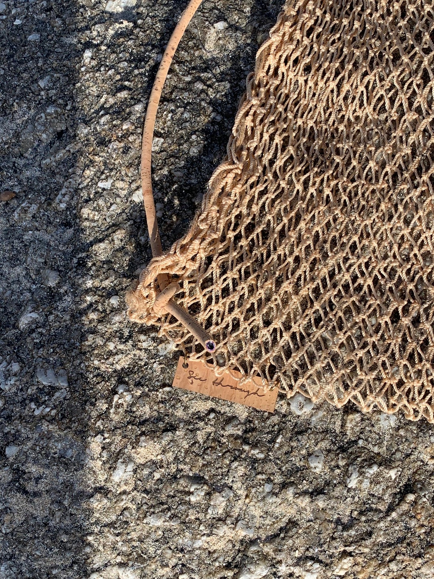 Fishnet bag |  Fringe